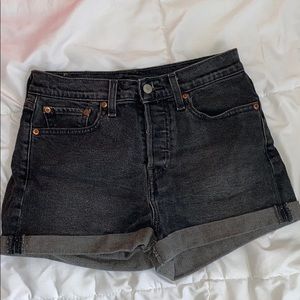 Levi’s high waisted shorts
